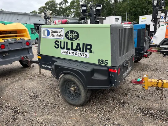 2017 Sullair 185D DPQ KU T4F Air Compressor