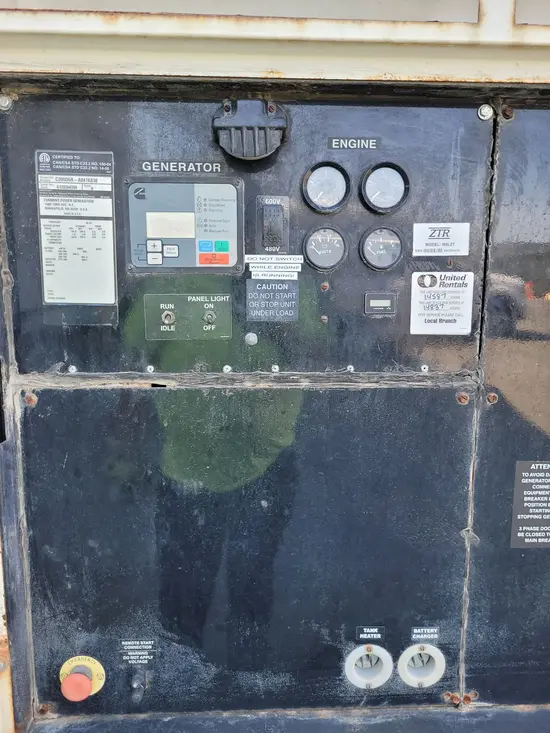 2012 Cummins C200D6RG Diesel Generator