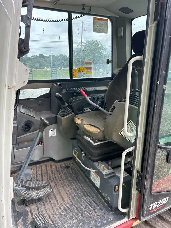 2018 Takeuchi TB290C Mini Excavator