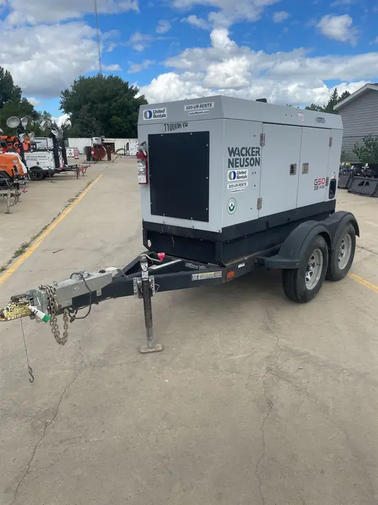 2019 Wacker Neuson G50 T4F Diesel Generator