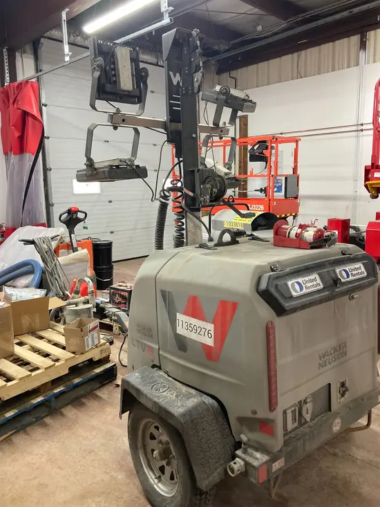 2022 Wacker Neuson LTV8K Towable Light Tower