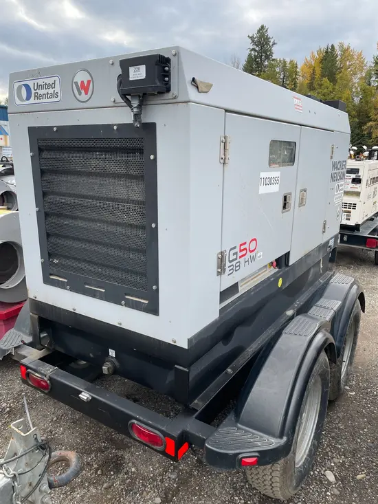 2019 Wacker Neuson G50 T4F Diesel Generator