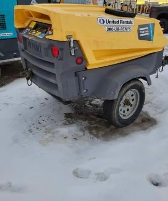 2018 Atlas Copco XAS185KD7 T4F Air Compressor