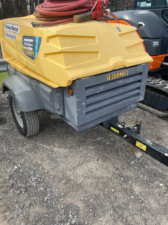 2017 Atlas Copco XAS185KD7 T4F Air Compressor