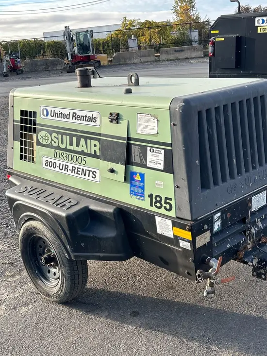 2018 Sullair 185DPQ-KU-T3 Air Compressor