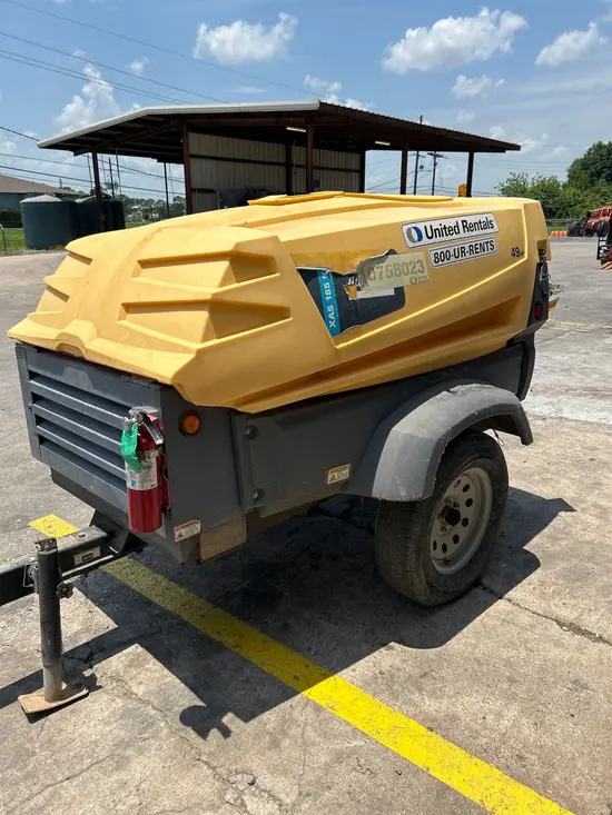 2018 Atlas Copco XAS185KD7 T4F Air Compressor