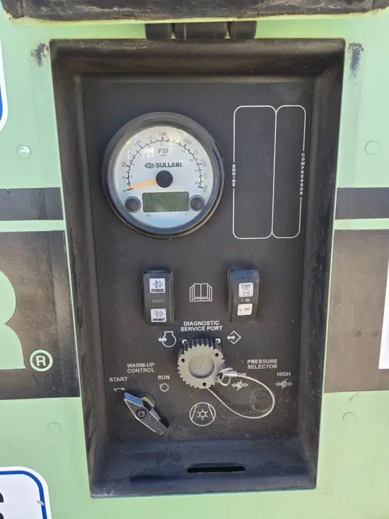 2018 Sullair 185DPQ-KU-T3 Air Compressor