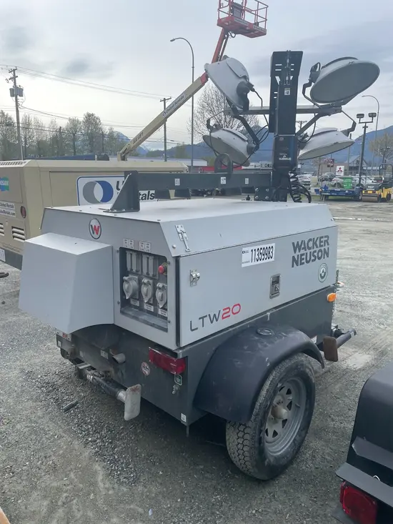 2022 Wacker Neuson LTW20Z1 Towable Light Tower