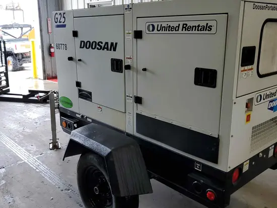 2018 Doosan G25WDO-T4F Diesel Generator