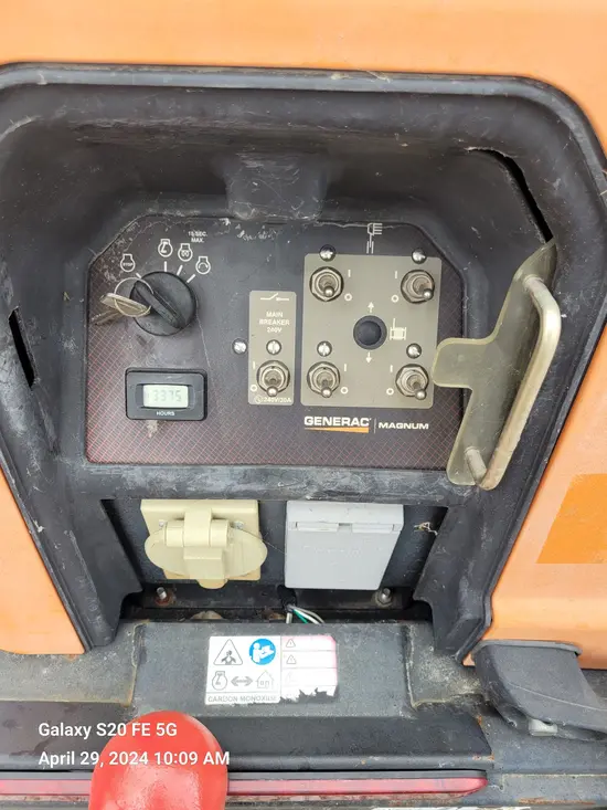 2018 Generac MLT6SM Towable Light Tower