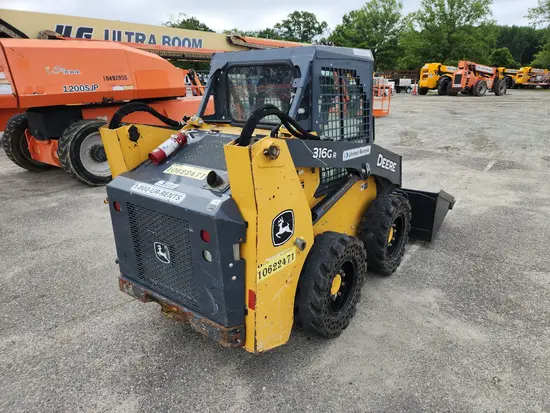 2017 John Deere 316GR Track Loader