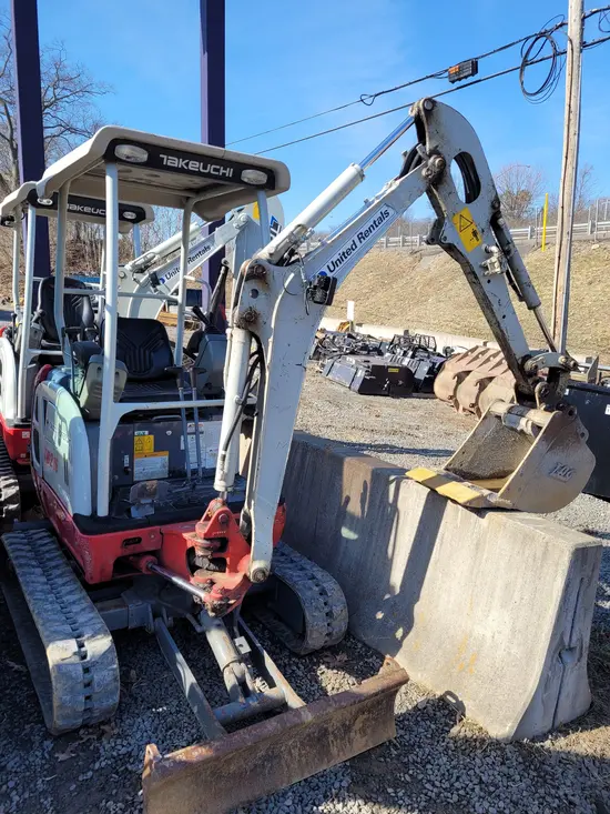 2019 Takeuchi TB216 Mini Excavator