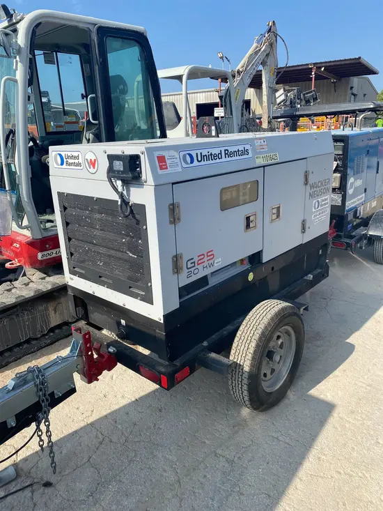 2019 Wacker Neuson G25 T4F Diesel Generator