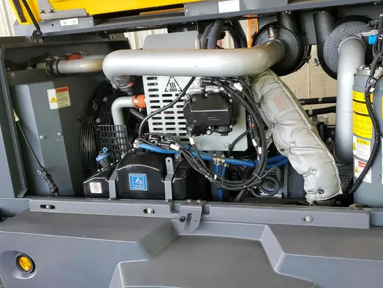 2017 Atlas Copco XAS440JD T4F Air Compressor