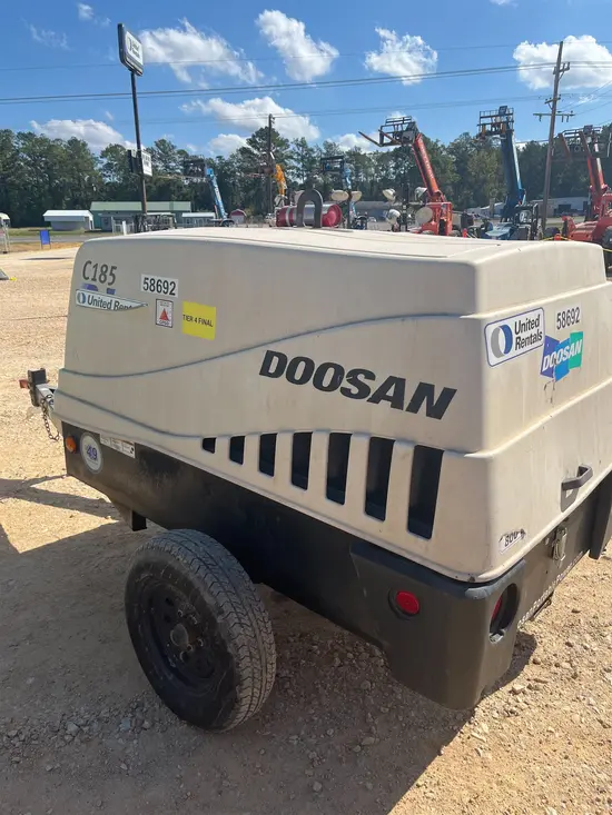 2018 Doosan C185WDZ-T4F Air Compressor