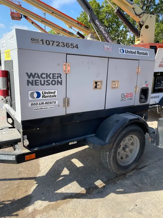 2018 Wacker Neuson G25 T4F Diesel Generator