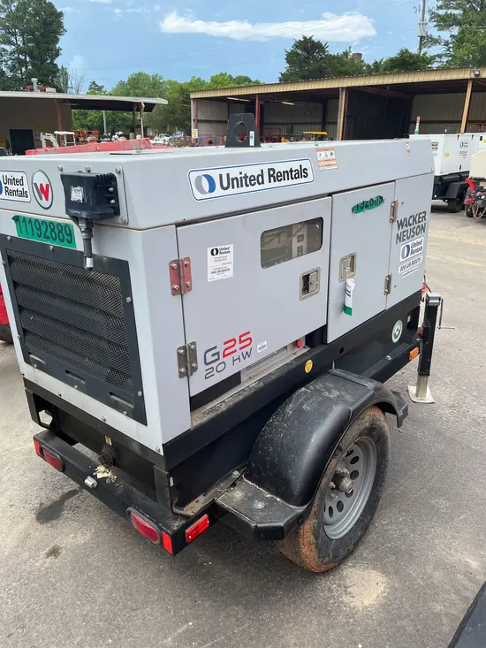 2021 Wacker Neuson G25 T4F Diesel Generator