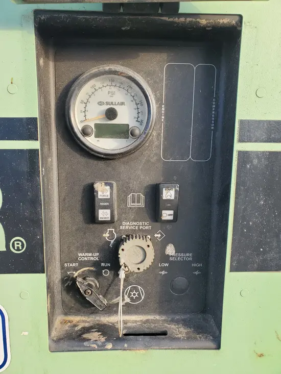 2017 Sullair 185DPQ-KU-T3 Air Compressor