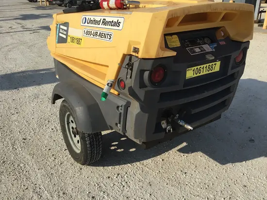 2017 Atlas Copco XAS185KD7 T4F Air Compressor