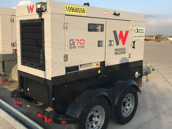 2019 Wacker Neuson G70 T4F Diesel Generator