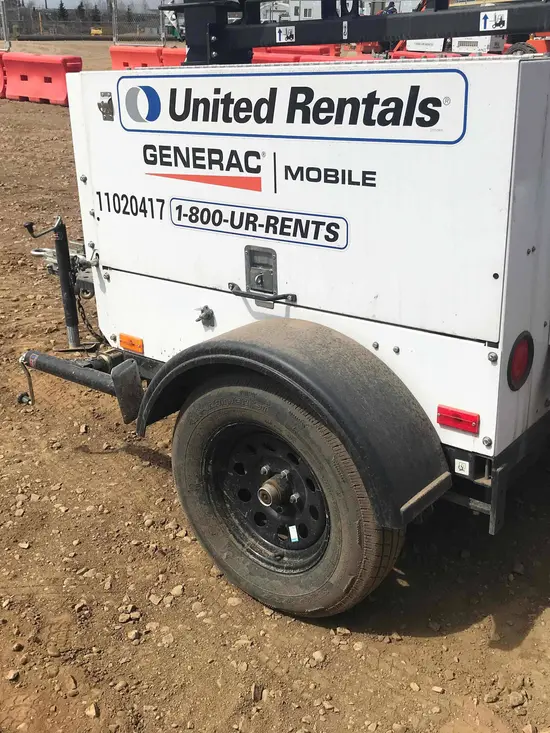 2019 Generac MLT5080KV Towable Light Tower