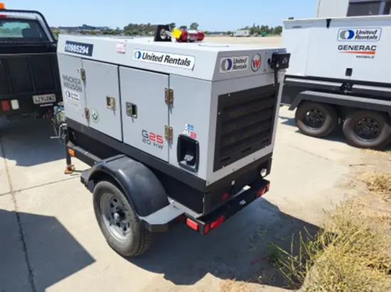 2019 Wacker Neuson G25 T4F Diesel Generator
