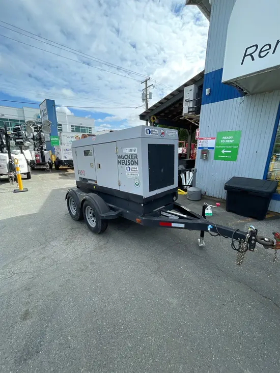 2021 Wacker Neuson G 50 Diesel Generator