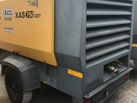 2015 Atlas Copco XAS750-JD IT4 Air Compressor