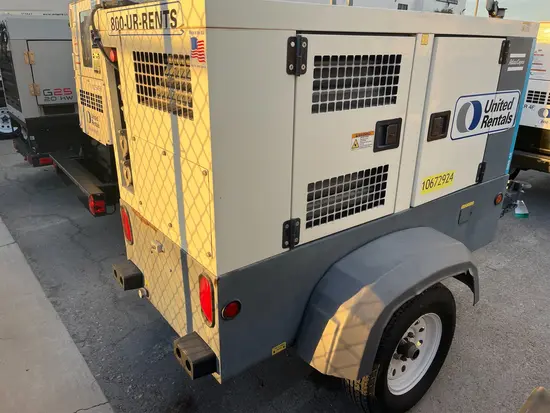 2017 Atlas Copco QAS 45 T4F Diesel Generator