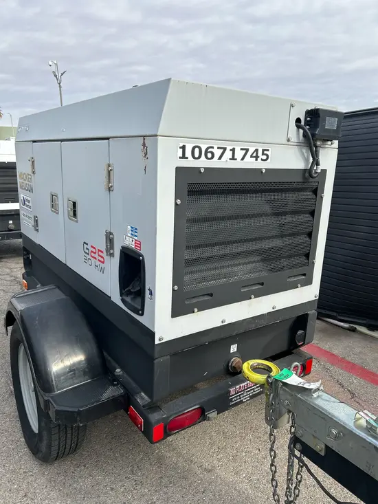 2017 Wacker Neuson G25 T4F Diesel Generator