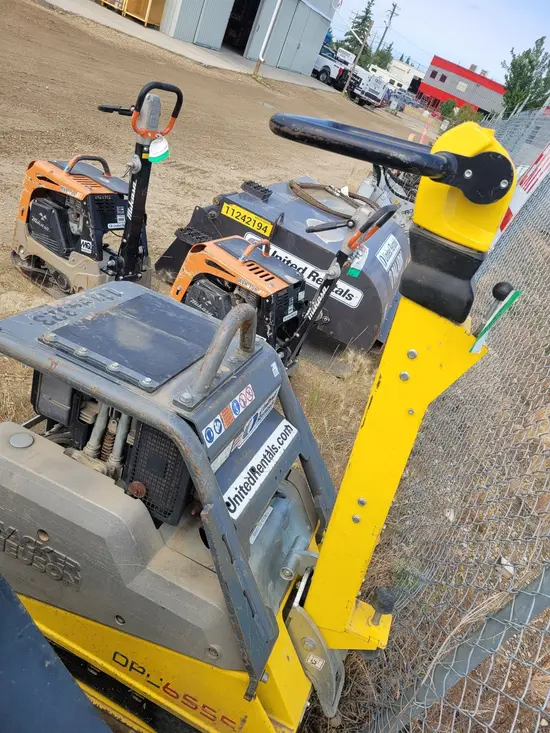 2021 Wacker Neuson DPU6555He Vibratory Plate Compactor