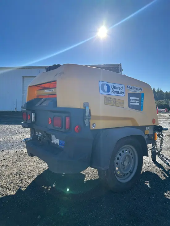 2017 Atlas Copco XAS110KD Air Compressor