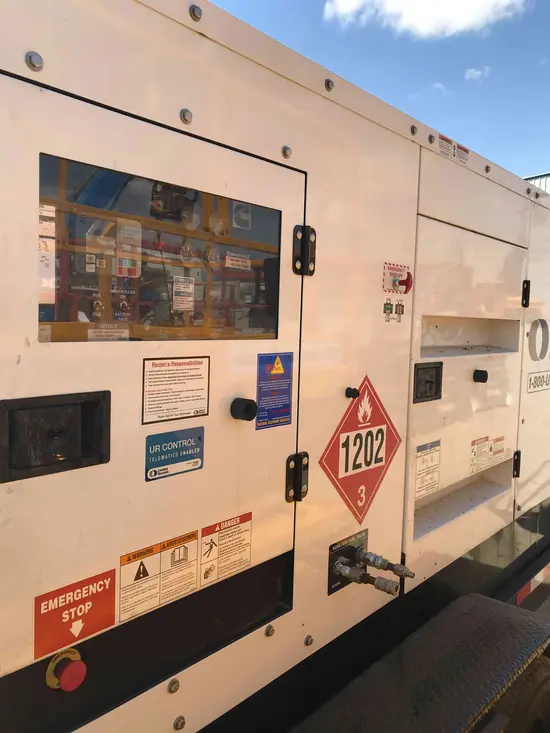 2017 Cummins C100D6RG Diesel Generator