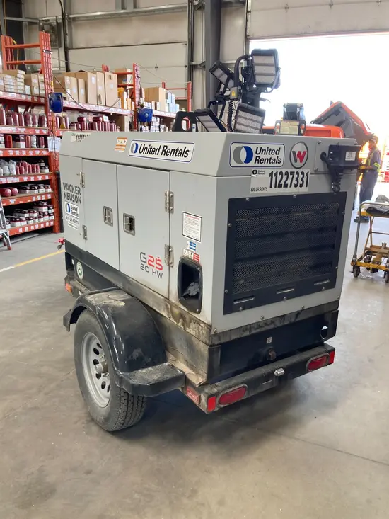 2021 Wacker Neuson G25 T4F Diesel Generator