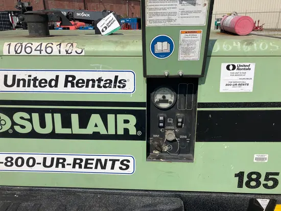 2017 Sullair 185DPQ-KU-T3 Air Compressor