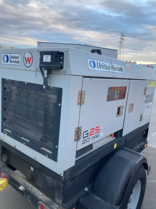 2019 Wacker Neuson G25 T4F Diesel Generator