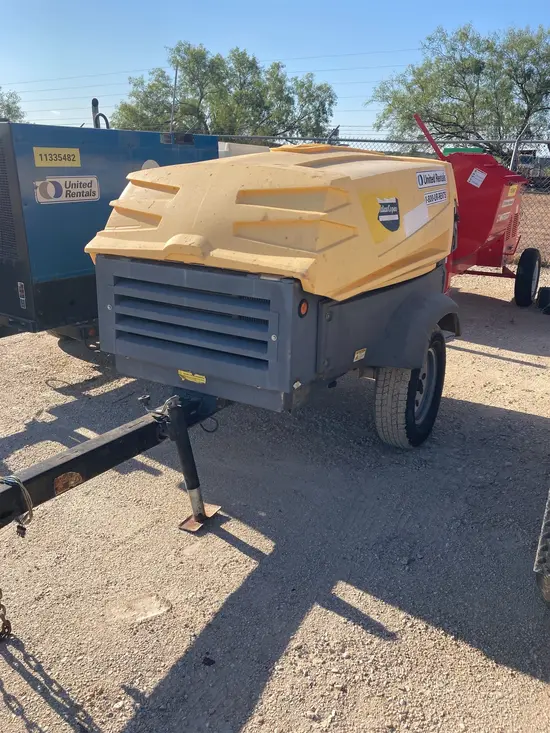 2017 Atlas Copco XAS185KD7 T4F Air Compressor