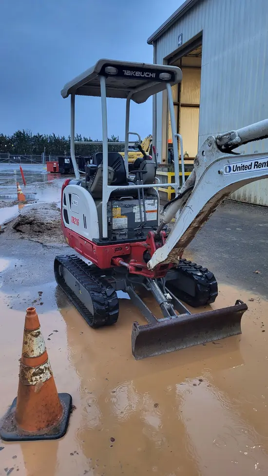 2021 Takeuchi TB216 Mini Excavator