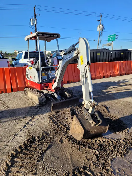 2021 Takeuchi TB216 Mini Excavator