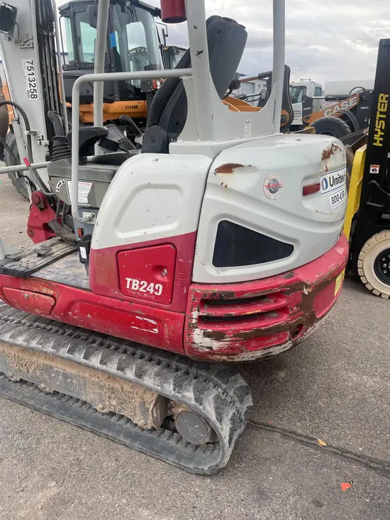 2018 Takeuchi TB240 Mini Excavator