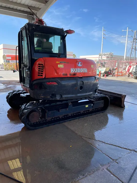 2017 Kubota KX080-4SR3A Mini Excavator