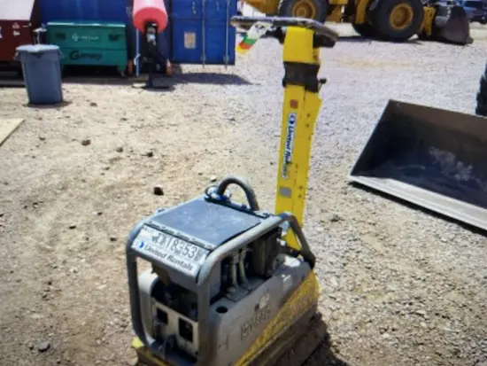 2021 Wacker Neuson DPU5545He Vibratory Plate Compactor