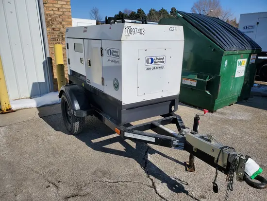 2019 Wacker Neuson G25 T4F Diesel Generator