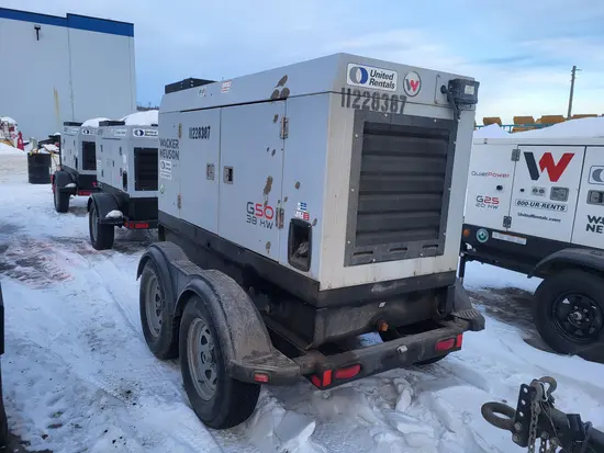 2021 Wacker Neuson G50 600VOLT Diesel Generator
