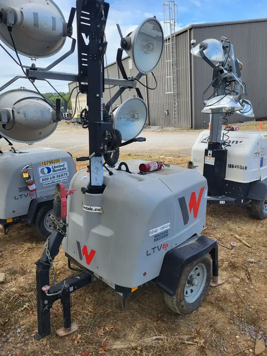 2017 Wacker Neuson LTV6KW Towable Light Tower