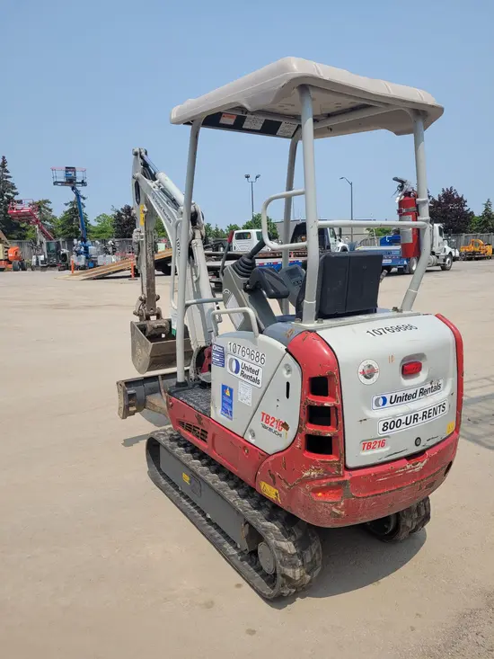 2018 Takeuchi TB216 Mini Excavator