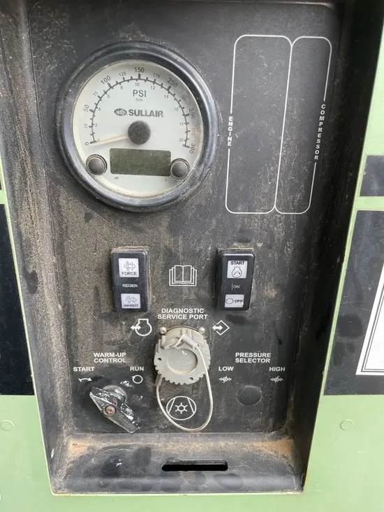 2017 Sullair 185DPQ-KU-T3 Air Compressor