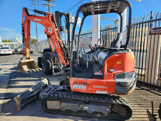 2018 Kubota KX033-4R1A Mini Excavator