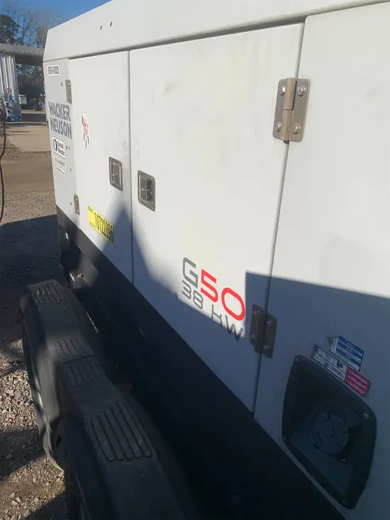 2018 Wacker Neuson G50 T4F Diesel Generator