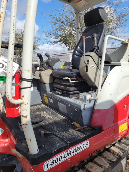 2017 Takeuchi TB260 Mini Excavator